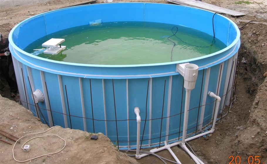 Купель для бани пластиковая