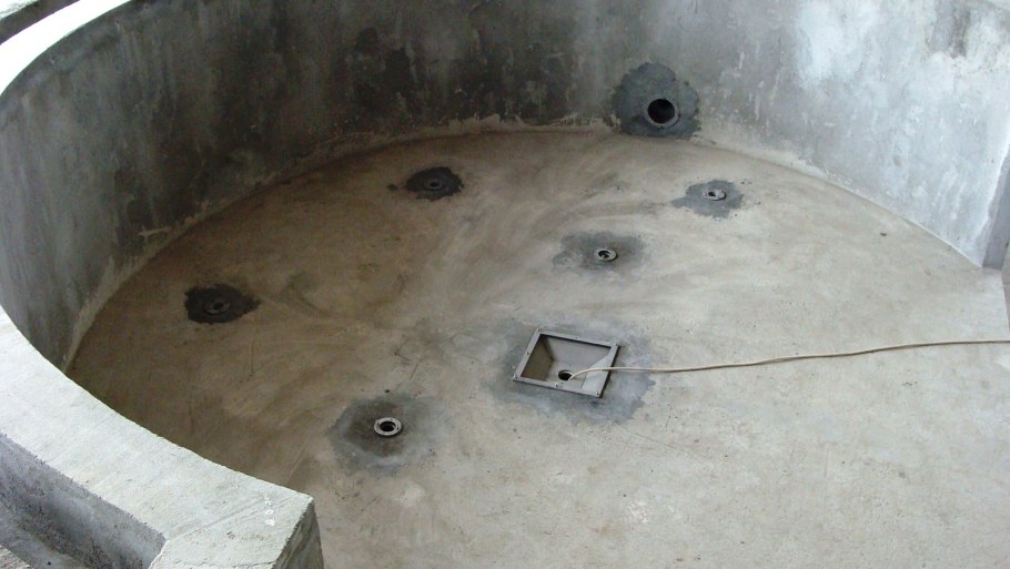 Бассейн мини круглый