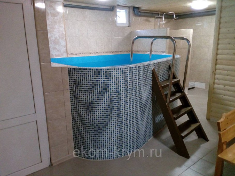 Технологическая схема переливного бассейна