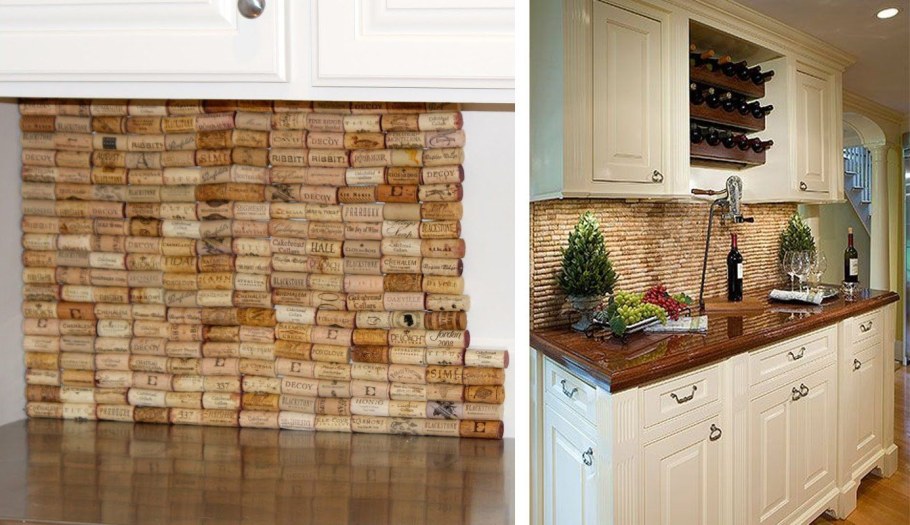 Фартук из винных пробок