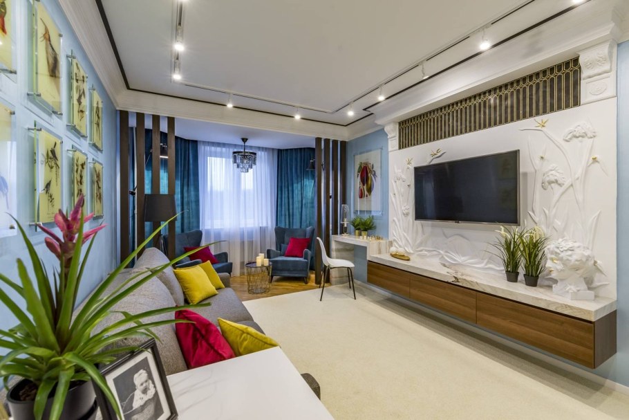 Школа ремонта интерьеры гостиной