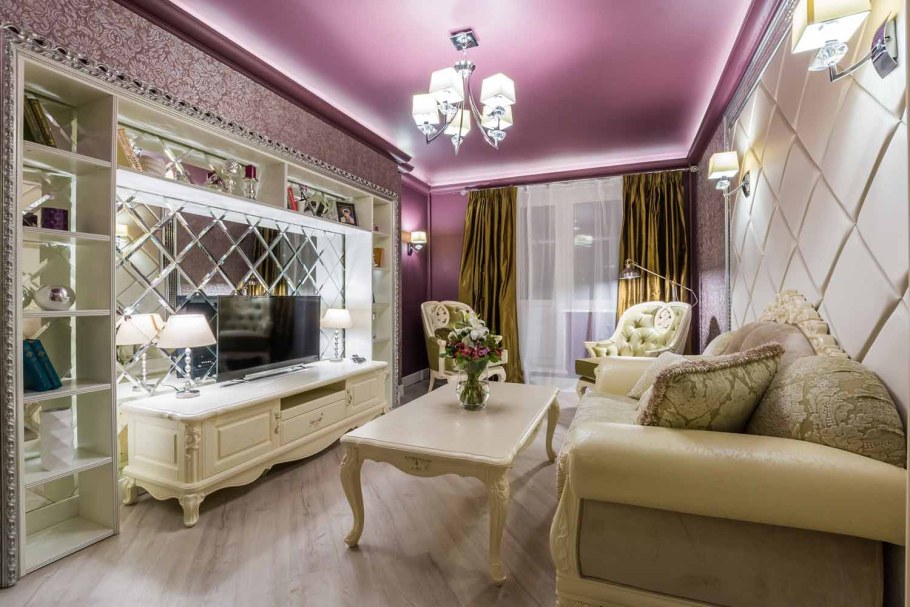 Спальня гостиная в классическом стиле