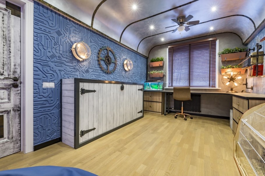 Интерьер детской стимпанк