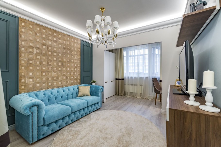 Школа ремонта на ТНТ гостиная