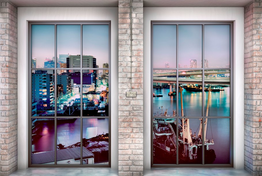 Шкаф купе Лондон фотопечать