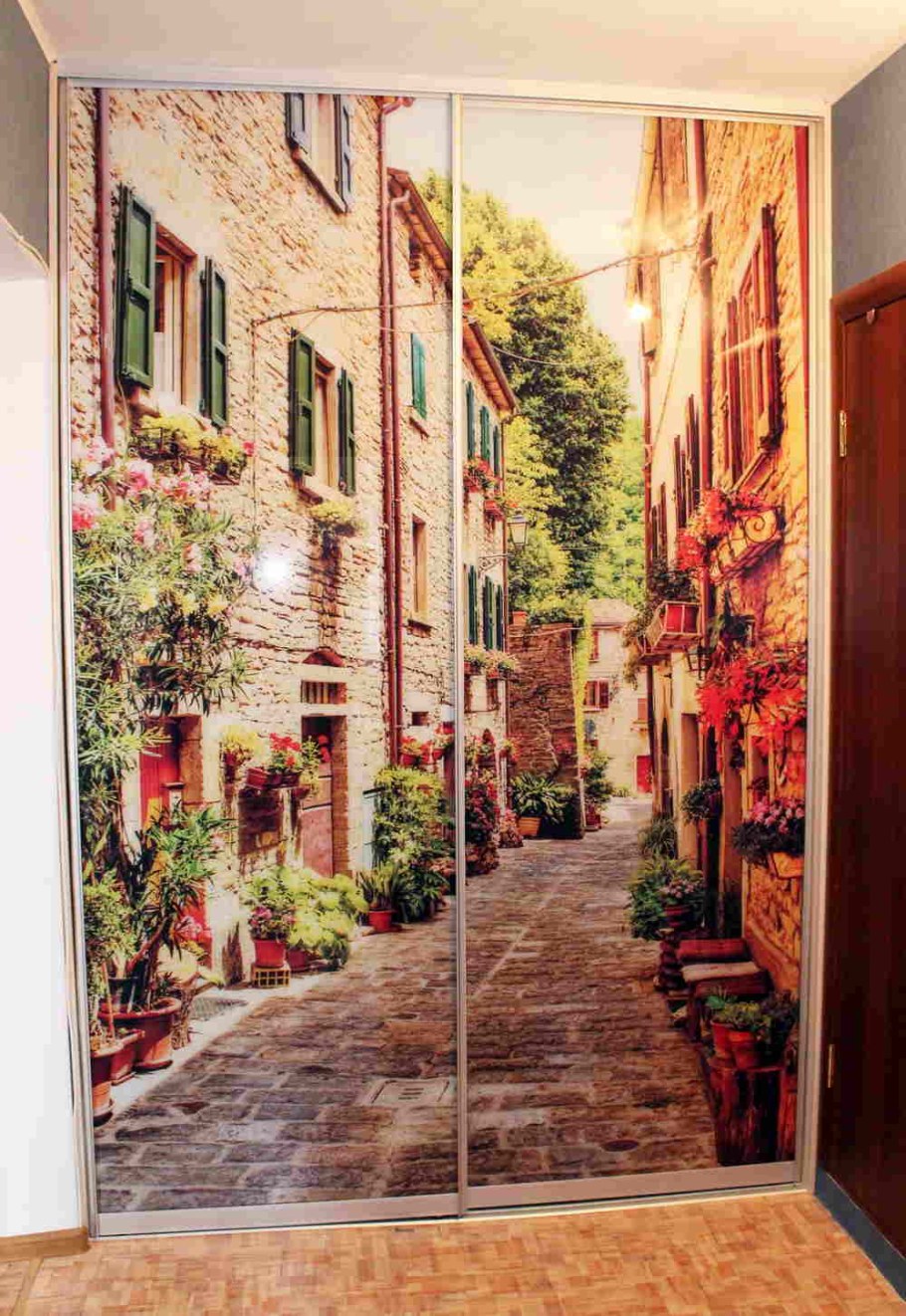 Шкаф купе с фотопечатью