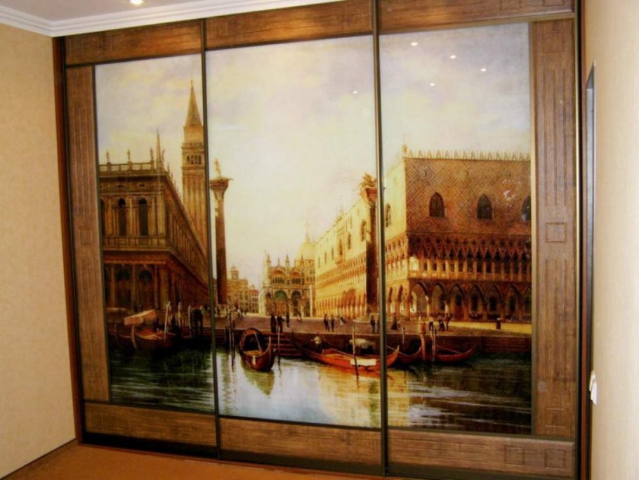 Шкаф0купе с фотопечатью