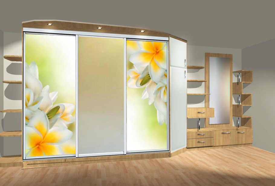 Декорации для шкафа купе