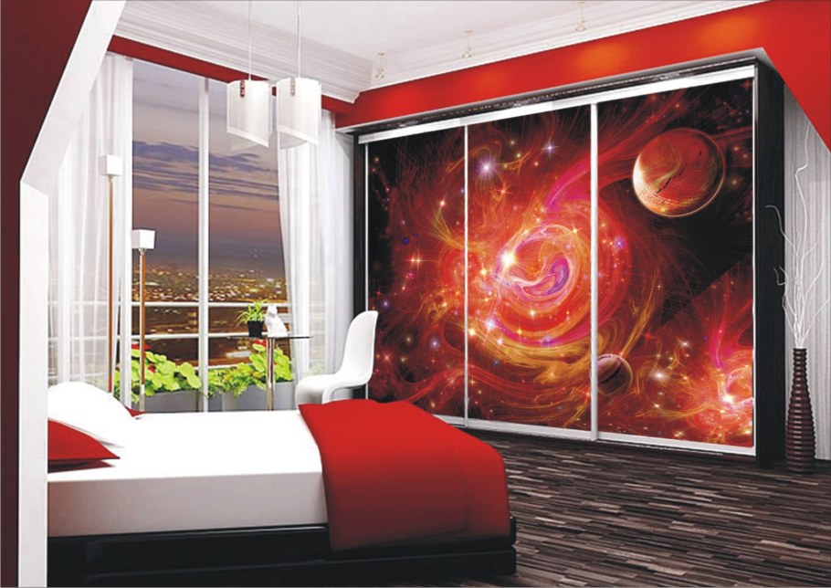 Шкаф купе с фотопечатью