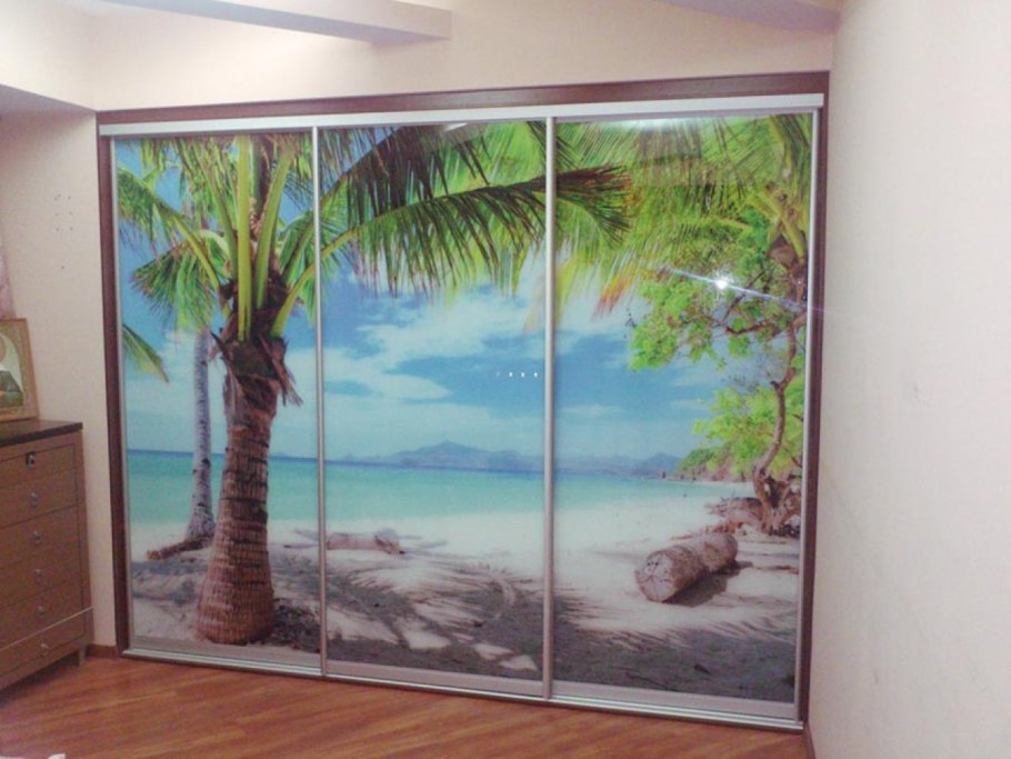 Креативный шкаф купе