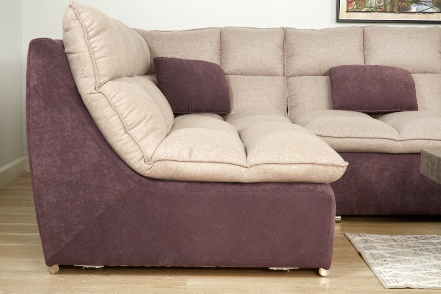 Диван книжка Лотос без подлокотников