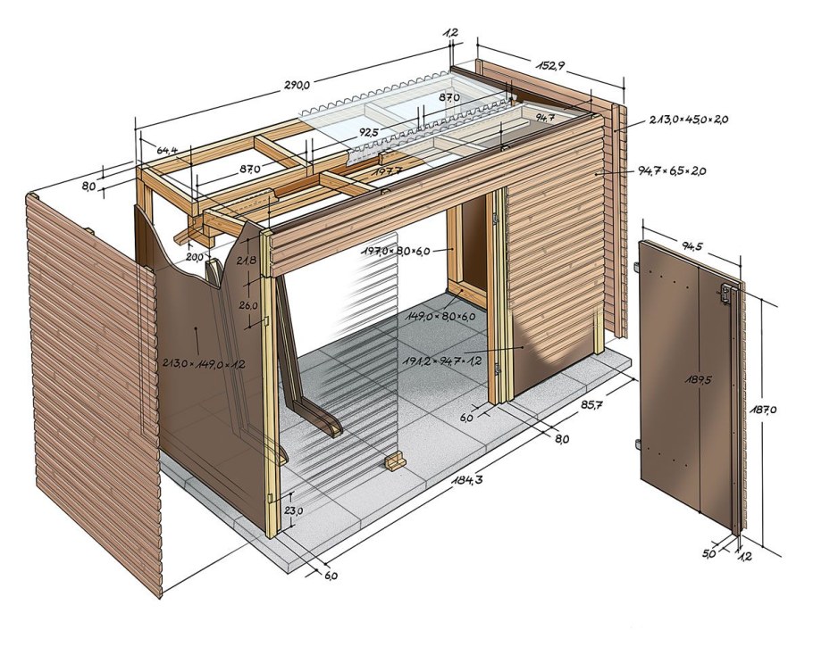 Гараж для квадроцикла