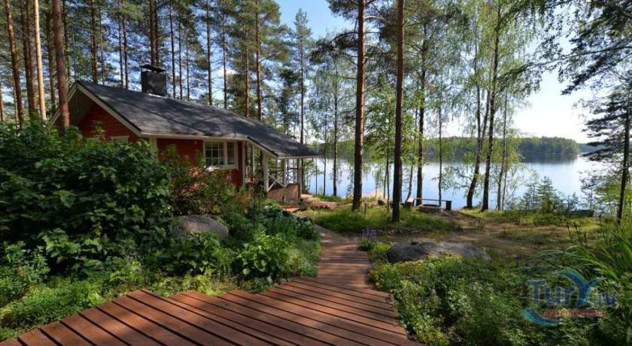 Озеро Jangunjarvi.Финляндия