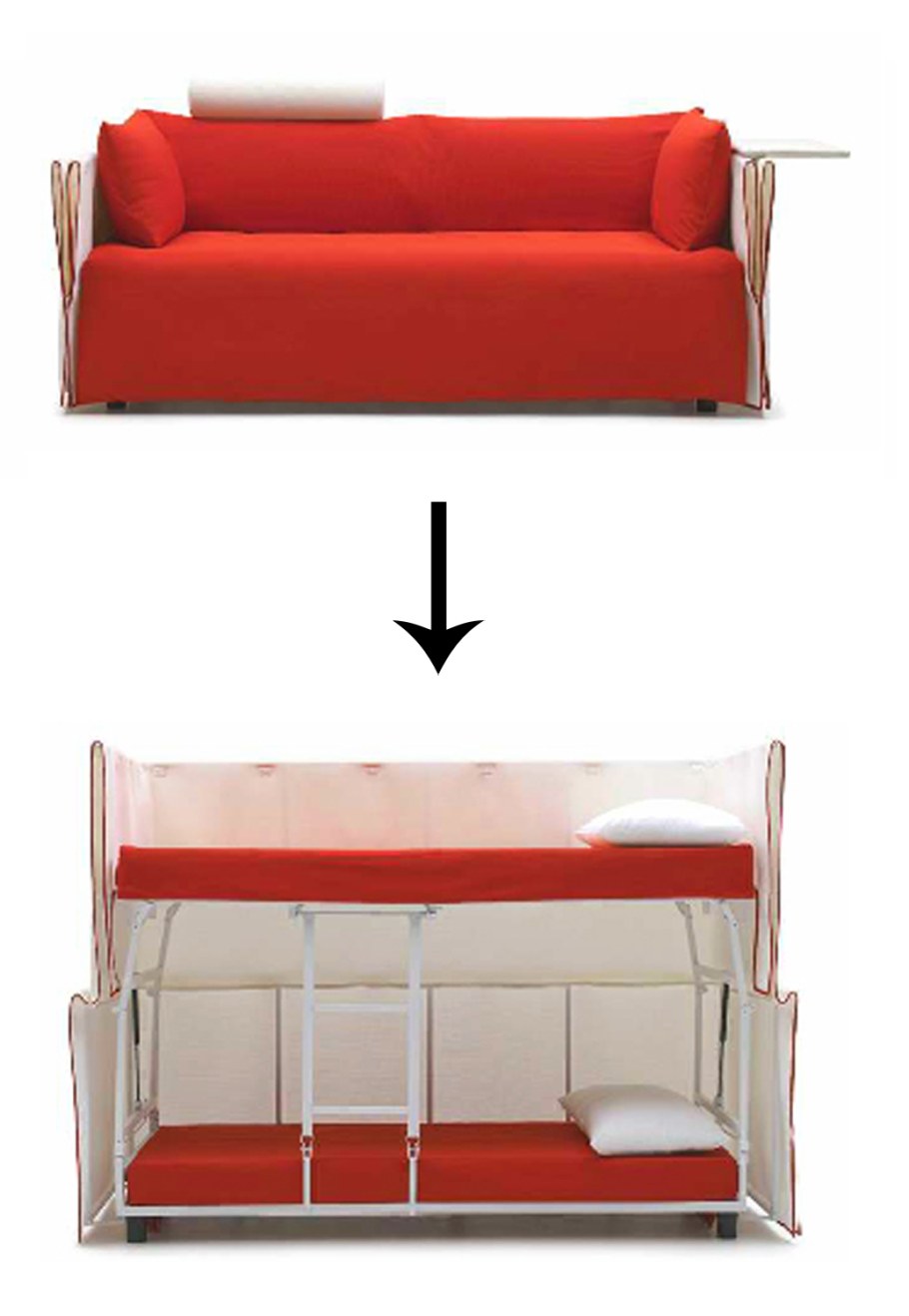 Двухъярусная кровать для взрослых