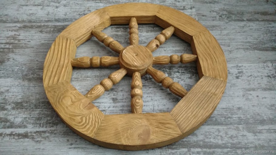 Деревянные колеса для игрушек