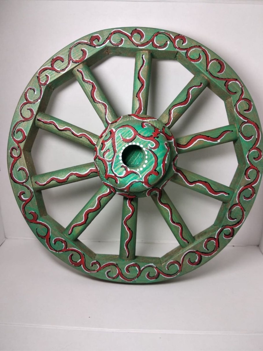 Колесо из дерева
