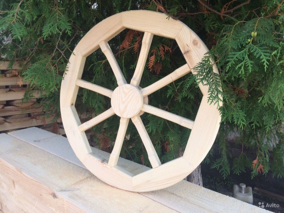 Колесо из дерева