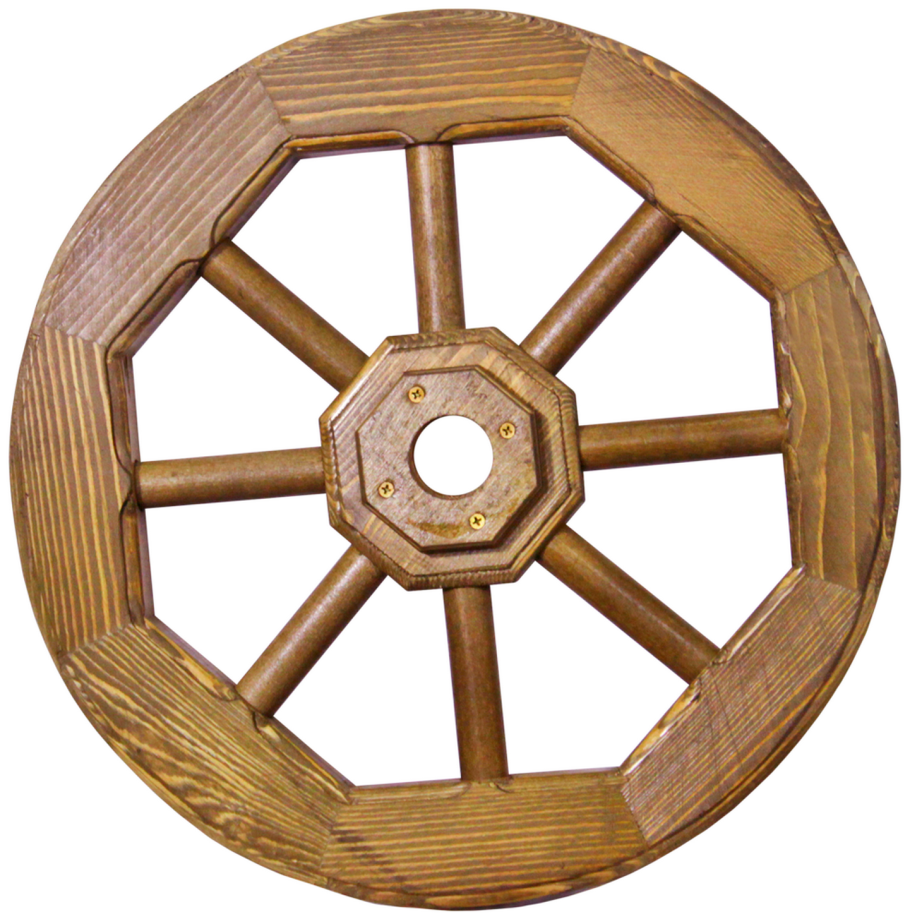 Железное колесо телеги