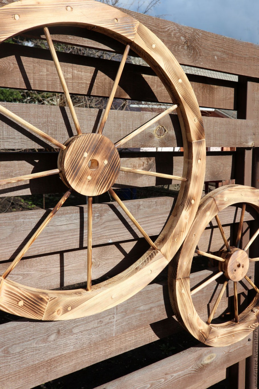 Деревянное колесо