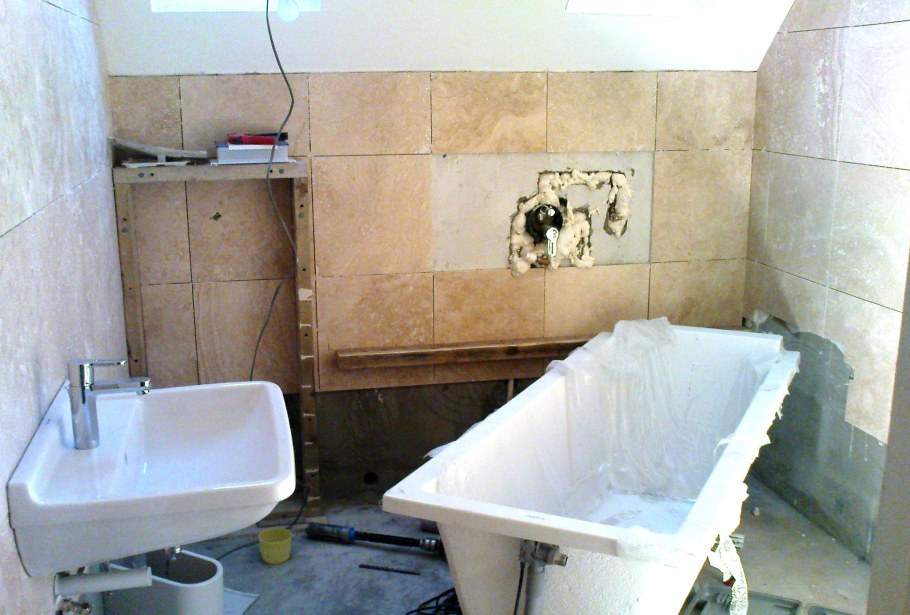 Ванная в новостройке