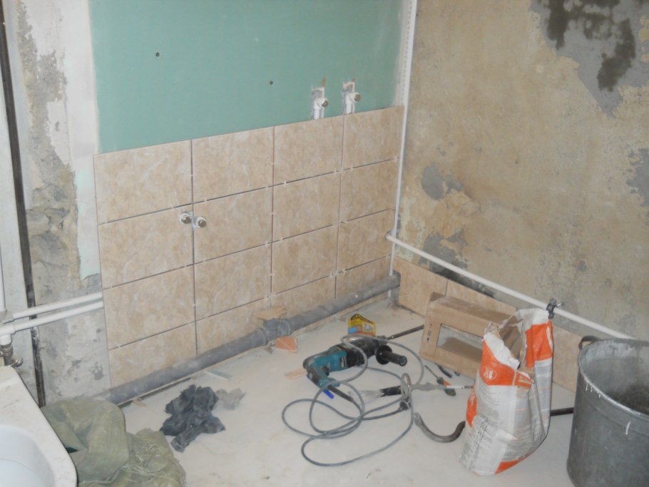 Отделка ванной комнаты и туалета под ключ