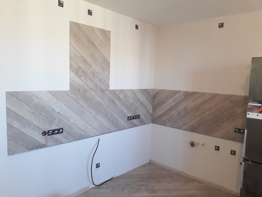 Кухня под кирпич