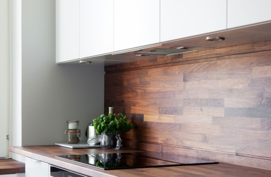 Стеклянный фартук скинали ночной город