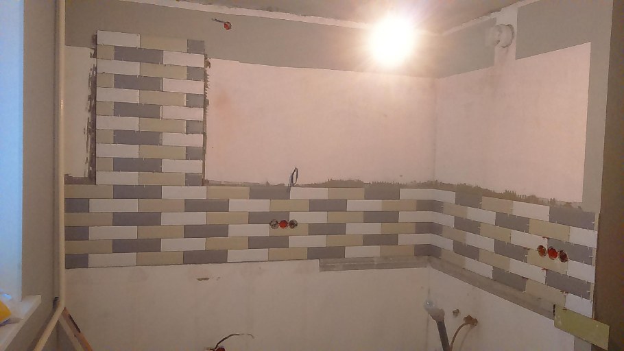 Кухонный фартук из ламината