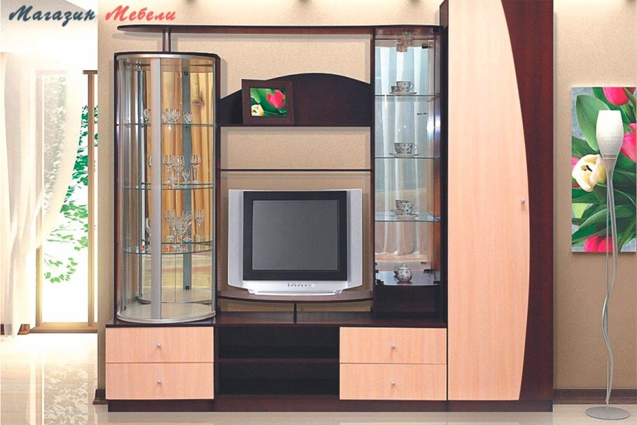 Стенка сенатор 20 с крутящимся баром