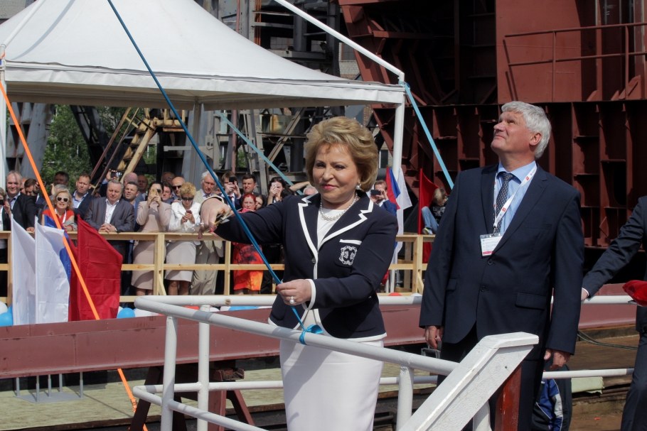 Приезд Матвиенко в Дагестан