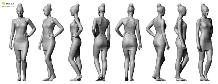 Женская фигура анатомия