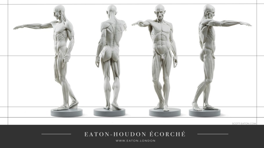 Скульптура голова женщины