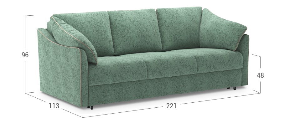 Угловой диван моон ТРЕЙД Рио 109