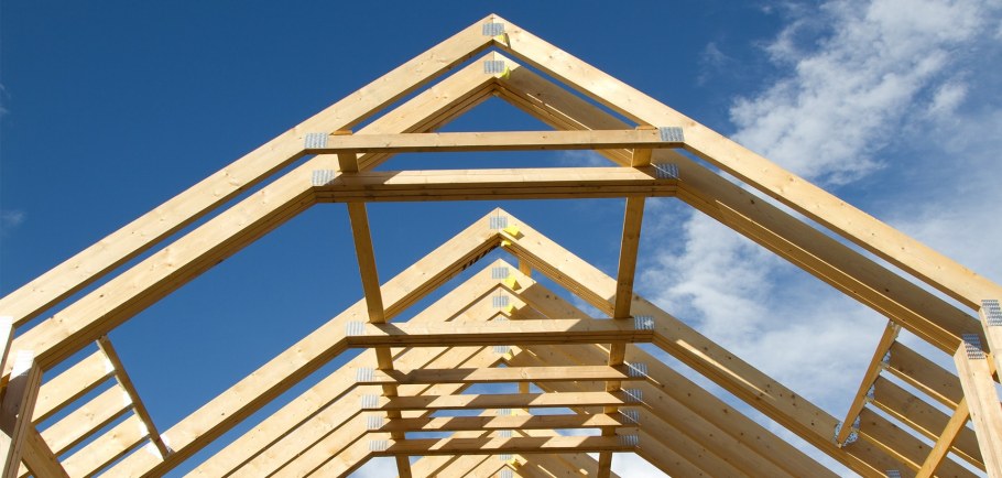 Стропила ферма двухскатной крыши