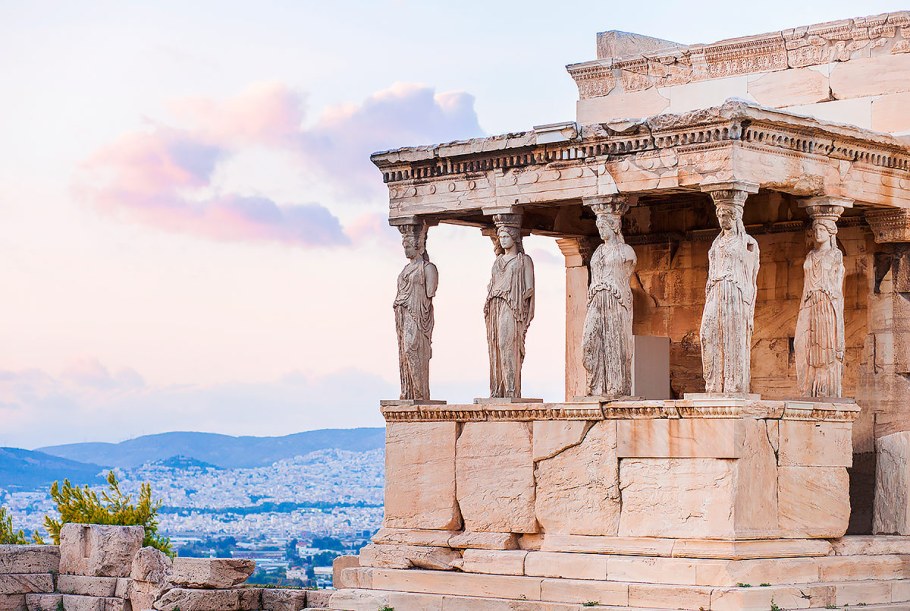 Поленов Эрехтейон портик кариатид