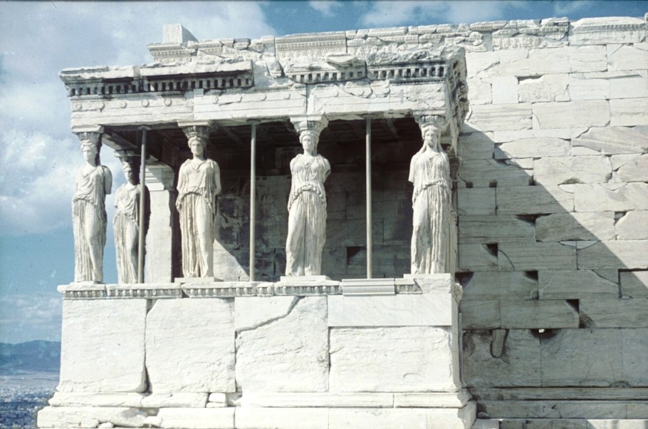 Портик кариатид храма Эрехтейон