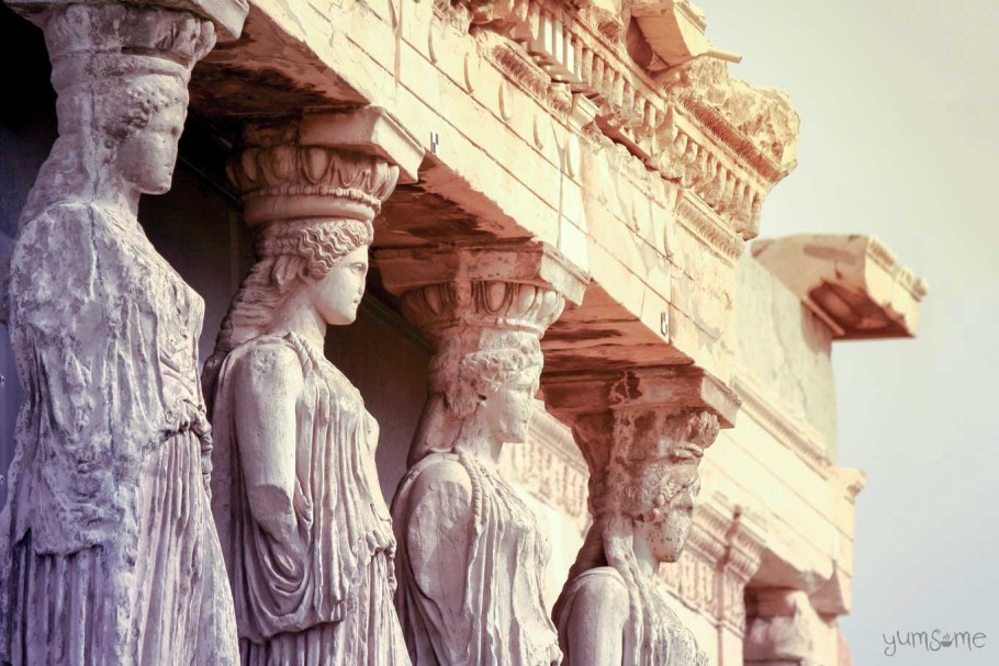 Акрополь Греция Эрехтейон