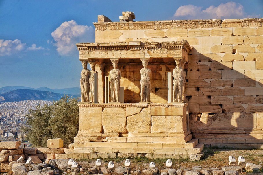 Древняя Греция храм Эрехтейон