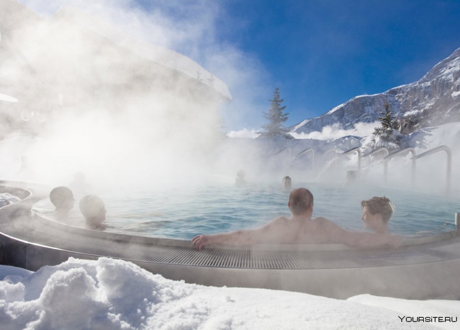 Термальный бассейн Домбай