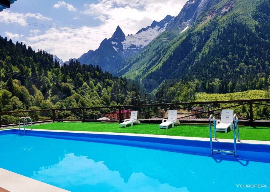 Домбай вершина бассейн