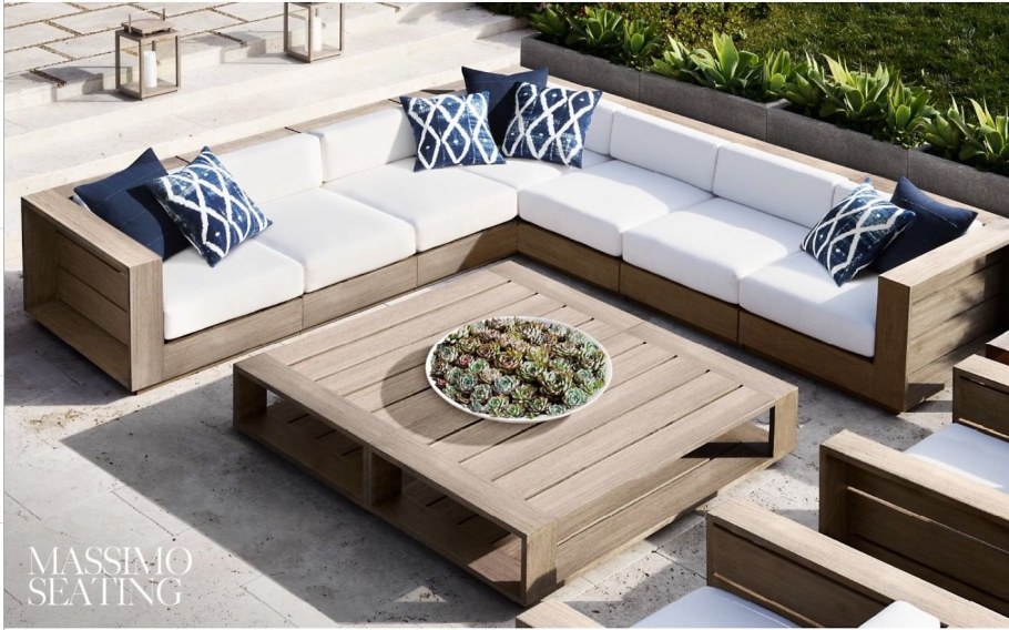 Террасная мебель из дерева