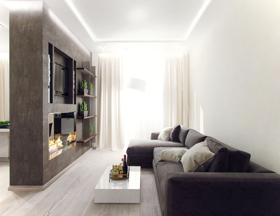 Однокомнатная квартира в стиле Минимализм