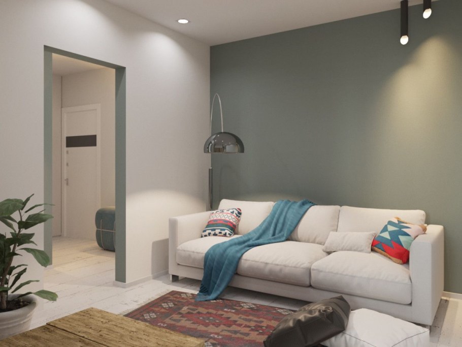 Минимализм в интерьере однокомнатной квартиры