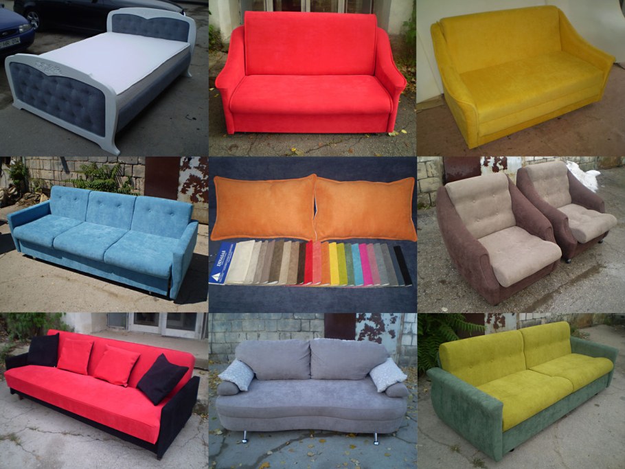 Перетянуть мягкую мебель