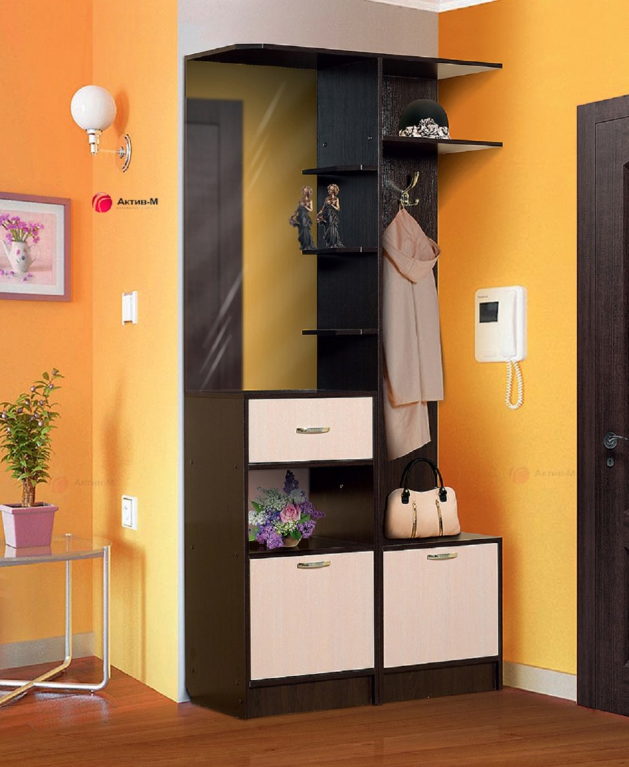 Прихожая Лайт 1800 с навесной тумбой