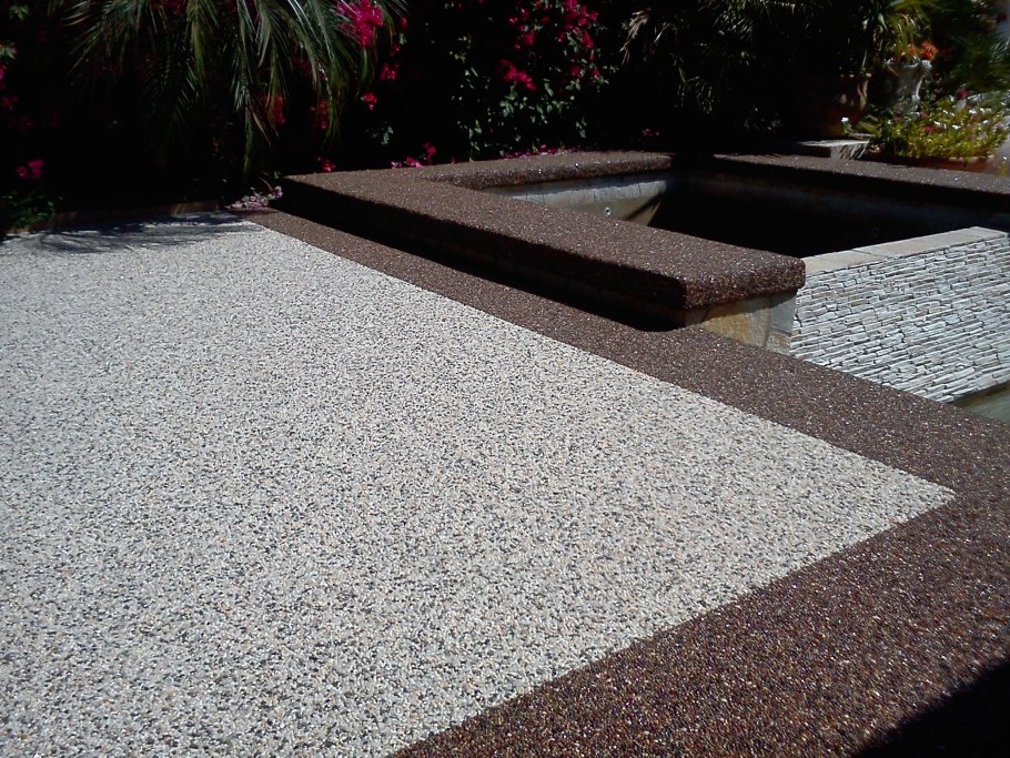 Каменный ковер полимер кварцевое покрытие