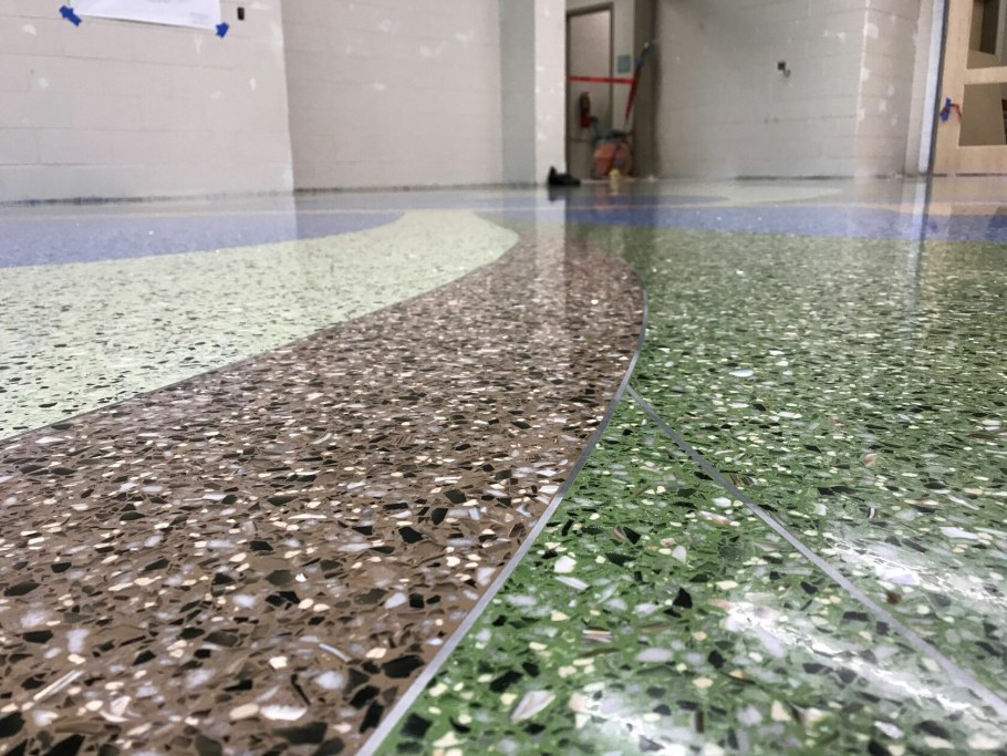 Террацио мозаичный пол