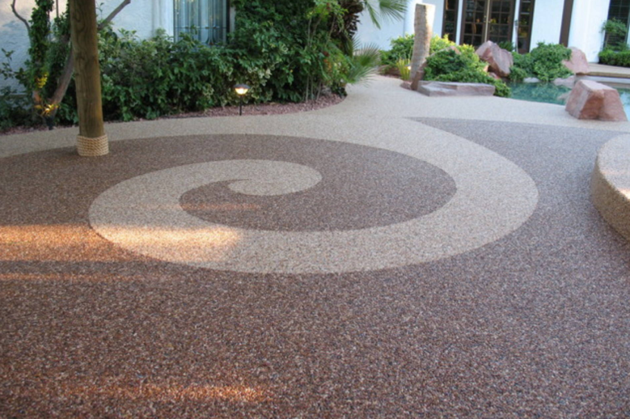 Каменный ковер полимер