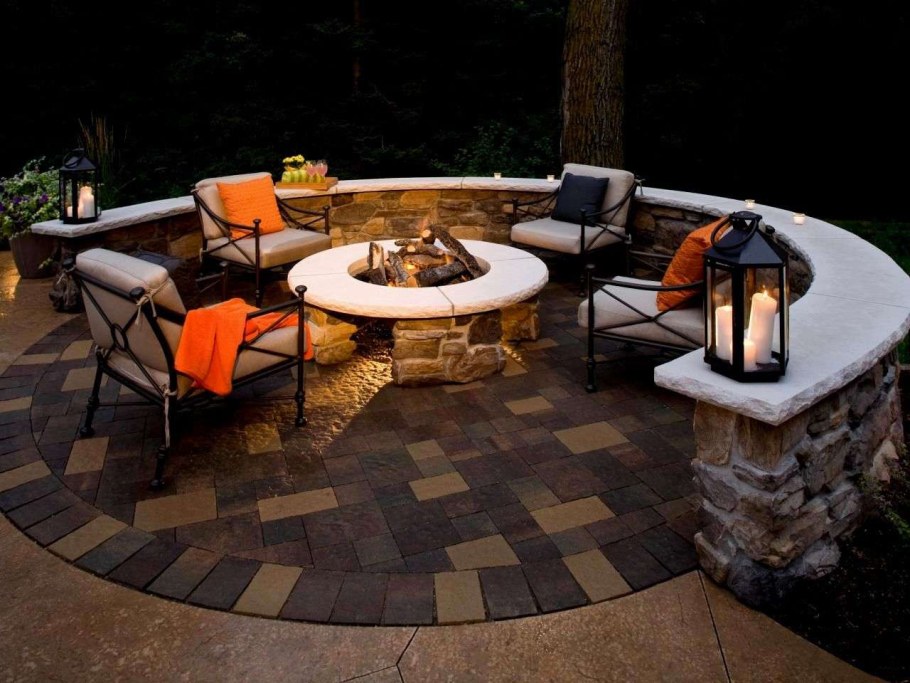 Площадка для тандыра и мангала