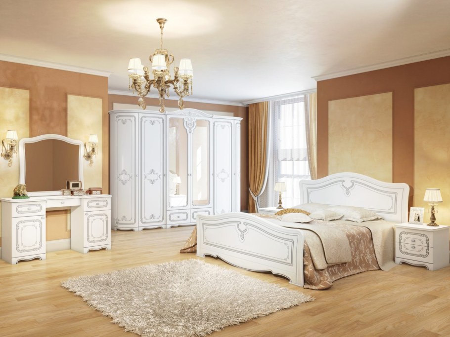 Спальня Палермо белый